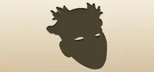 Mask silhouette