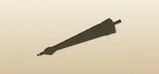 Oil-Paper Umbrella silhouette