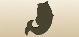 Fish silhouette