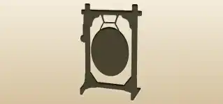 Gong silhouette