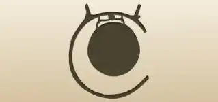 Gong silhouette