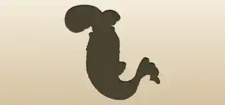 Fish silhouette