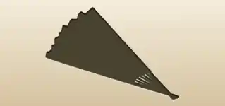 Hand Fan silhouette