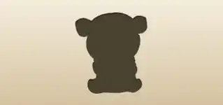 Piggy silhouette