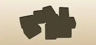 Mahjong Tiles silhouette