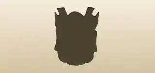 Mask silhouette