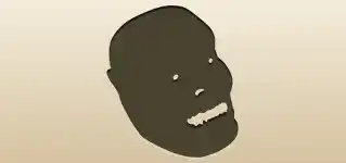 Mask silhouette