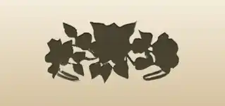 Wreath silhouette