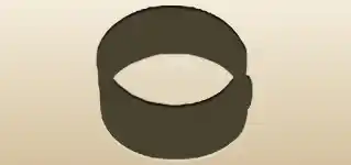 Bracelet silhouette