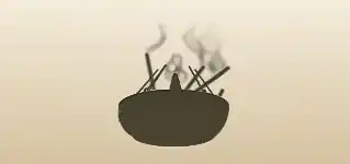 Incense Holder silhouette