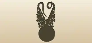 Necklace silhouette