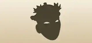 Mask silhouette