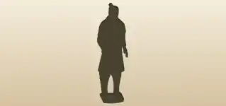 Terracotta Warrior silhouette