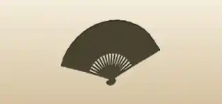 Hand Fan silhouette