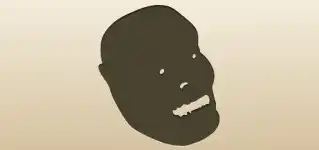 Mask silhouette