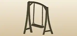 Swing silhouette