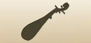 Lute silhouette