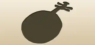 Lute silhouette