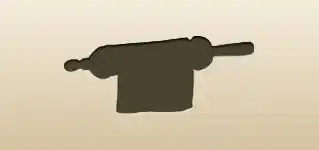 Scroll silhouette