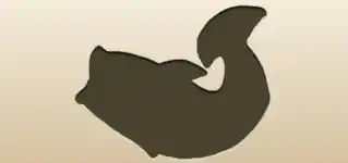 Fish silhouette