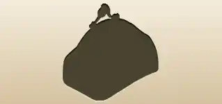 Handbag silhouette