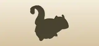 Flying Squirrel silhouette