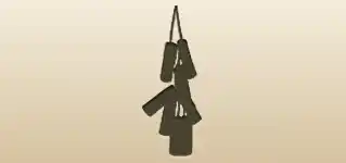 Firecrackers silhouette
