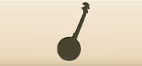 Banjo silhouette