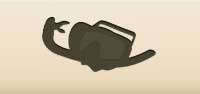 Diving Mask silhouette