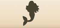Mermaid silhouette
