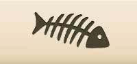 Fish Skeleton silhouette