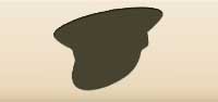 Sailor's Cap silhouette