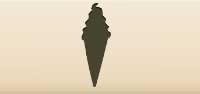 Ice Cream silhouette