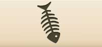 Fish Skeleton silhouette