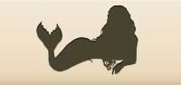 Mermaid silhouette