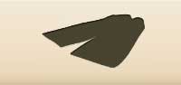 Flippers silhouette