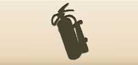 Fire Extinguisher silhouette