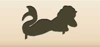 Mermaid silhouette