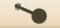 Banjo silhouette