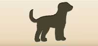 Dog silhouette