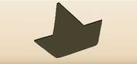 Paper Boat silhouette