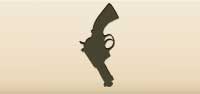 Revolver silhouette