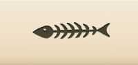 Fish Skeleton silhouette