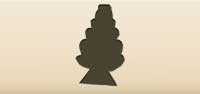 Chocolate Fountain silhouette
