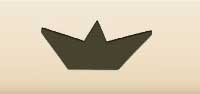 Paper Boat silhouette