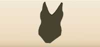 Swimsuit silhouette