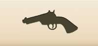 Revolver silhouette