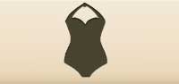 Swimsuit silhouette
