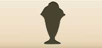 Ice Cream silhouette
