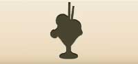 Ice Cream silhouette